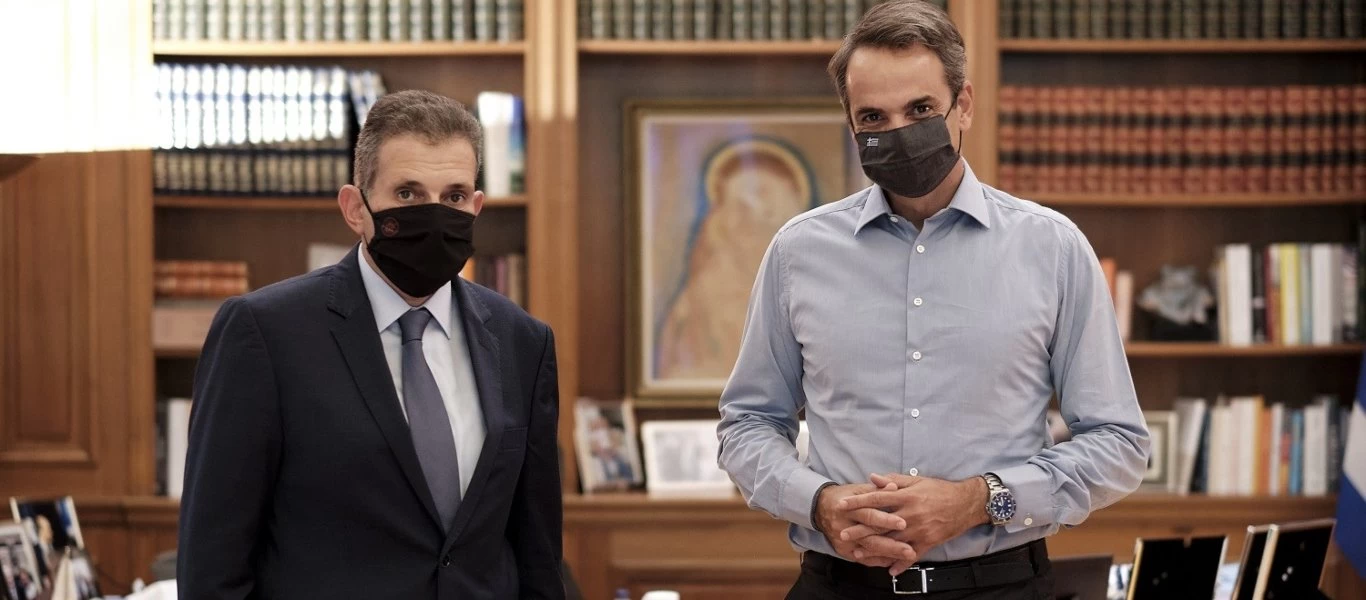 Κ.Μητσοτάκης: Συναντήθηκε με τον Δήμαρχο Καλλιθέας - Θέμα συζήτησης η επέκταση του μετρό στην περιοχή της Καλλιθέας